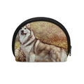 Vintage Alaskan Malamute Print Coin Purse
