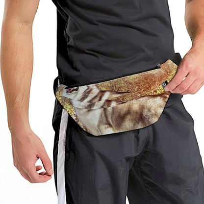 Vintage Alaskan Malamute Print Fanny Pack