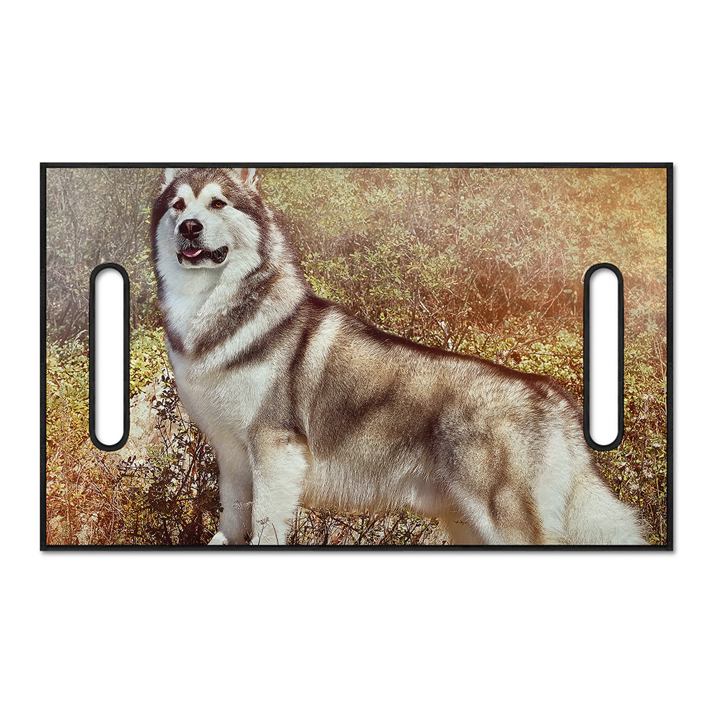 Vintage Alaskan Malamute Print Golf Cart Seat Cover