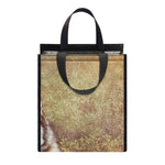 Vintage Alaskan Malamute Print Insulated Lunch Tote