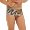 Vintage Alaskan Malamute Print Men's Briefs