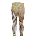 Vintage Alaskan Malamute Print Men's Leggings