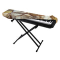 Vintage Alaskan Malamute Print Piano Keyboard Cover