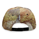 Vintage Alaskan Malamute Print Snapback Cap