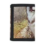 Vintage Alaskan Malamute Print Trifold Wallet