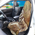 Vintage Alaskan Malamute Print Waterproof Car Seat Cover