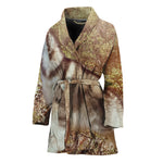 Vintage Alaskan Malamute Print Women's Bathrobe