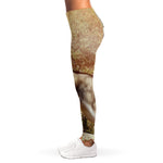 Vintage Alaskan Malamute Print Women's Leggings