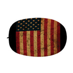 Vintage American Flag Print Car Side Mirror Covers