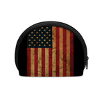 Vintage American Flag Print Coin Purse