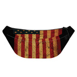 Vintage American Flag Print Fanny Pack