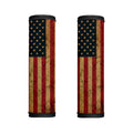 Vintage American Flag Print Handle Covers