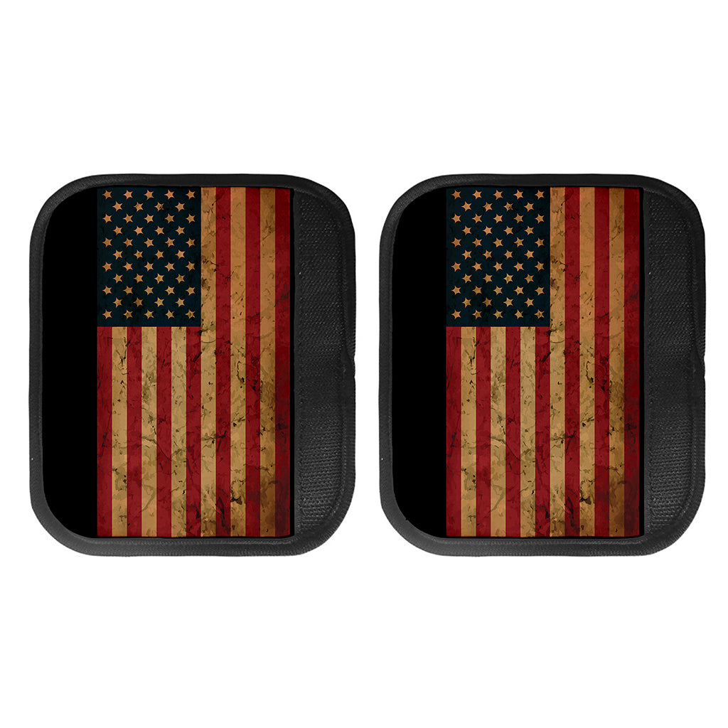 Vintage American Flag Print Handle Covers