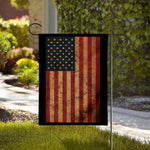 Vintage American Flag Print House Flag