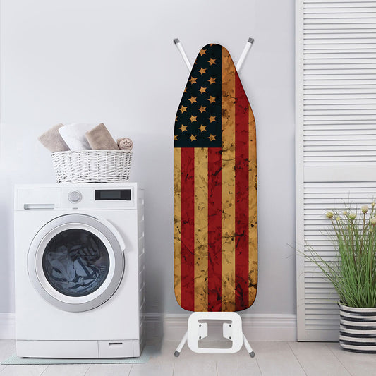 Vintage American Flag Print Ironing Board Cover