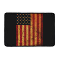 Vintage American Flag Print Kitchen Mat