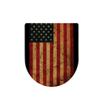 Vintage American Flag Print Toilet Lid Cover