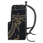 Vintage Aquarius Zodiac Sign Print Backpack