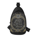 Vintage Aquarius Zodiac Sign Print Sling Bag