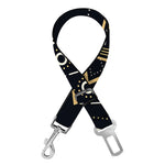 Vintage Aquarius Zodiac Sign Print Dog Seat Belt