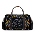 Vintage Aquarius Zodiac Sign Print Duffle Bag