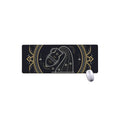 Vintage Aquarius Zodiac Sign Print Extended Mouse Pad