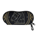 Vintage Aquarius Zodiac Sign Print Glasses Case