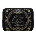 Vintage Aquarius Zodiac Sign Print Laptop Sleeve