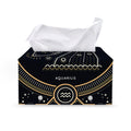 Vintage Aquarius Zodiac Sign Print Leather Tissue Box Cover