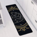 Vintage Aquarius Zodiac Sign Print Long Kitchen Mat