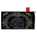 Vintage Aquarius Zodiac Sign Print Mailbox Cover