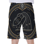 Vintage Aquarius Zodiac Sign Print Men's Beach Shorts