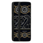 Vintage Aquarius Zodiac Sign Print Refrigerator Handle Covers