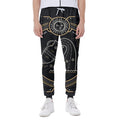Vintage Aquarius Zodiac Sign Print Joggers