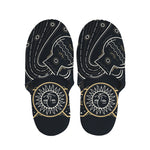 Vintage Aquarius Zodiac Sign Print Slippers