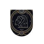 Vintage Aquarius Zodiac Sign Print Toilet Lid Cover