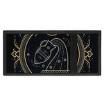 Vintage Aquarius Zodiac Sign Print Trifold Wallet