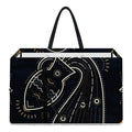 Vintage Aquarius Zodiac Sign Print Utility Tote Bag
