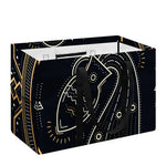 Vintage Aquarius Zodiac Sign Print Utility Tote Bag