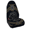 Vintage Aquarius Zodiac Sign Print Waterproof Car Seat Cover