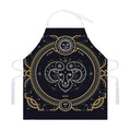 Vintage Aries Zodiac Sign Print Adjustable Apron