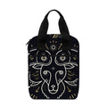 Vintage Aries Zodiac Sign Print Bible Tote Bag