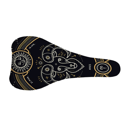 Vintage Aries Zodiac Sign Print Bicycle Seat Cover