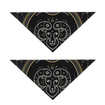 Vintage Aries Zodiac Sign Print Dog Bandana
