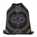 Vintage Aries Zodiac Sign Print Drawstring Bag
