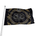 Vintage Aries Zodiac Sign Print Flag