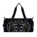Vintage Aries Zodiac Sign Print Gym Bag