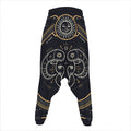 Vintage Aries Zodiac Sign Print Hammer Pants