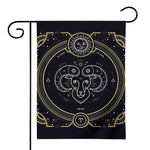Vintage Aries Zodiac Sign Print House Flag