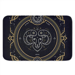 Vintage Aries Zodiac Sign Print Indoor Door Mat